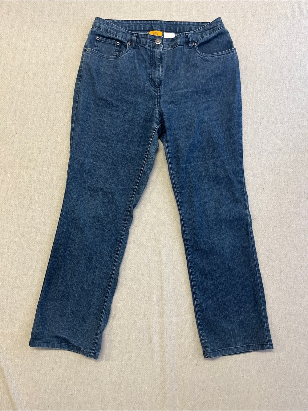 Ruby Rd. Straight Leg Stretch Jeans Women’s Size 8 Medium Wash Denim